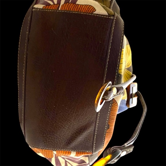 Relic by Fossil Drawstring bucket bag with Tortoise Shell Hardware - Picture 5 of 9